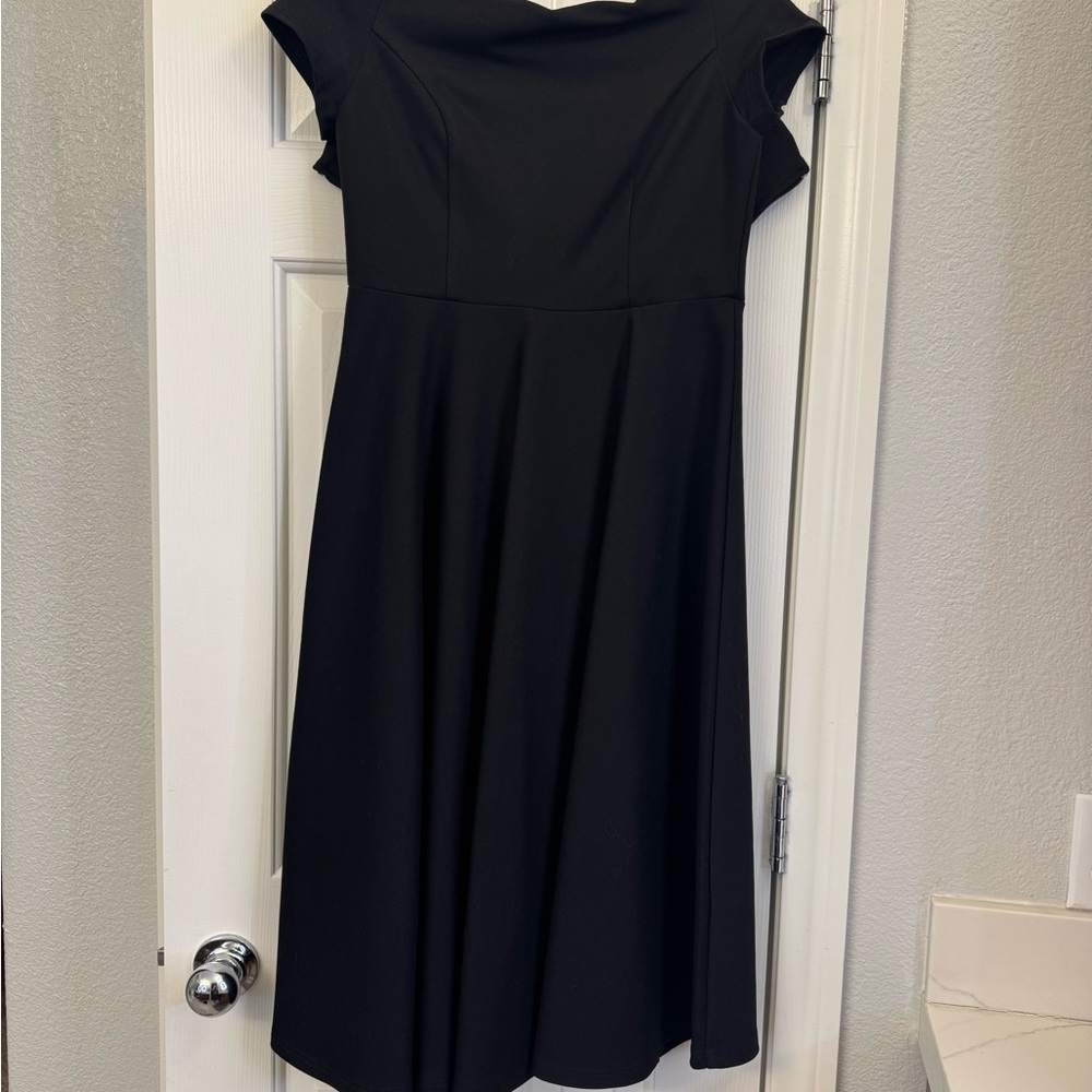 Elegant Black Women's Dress